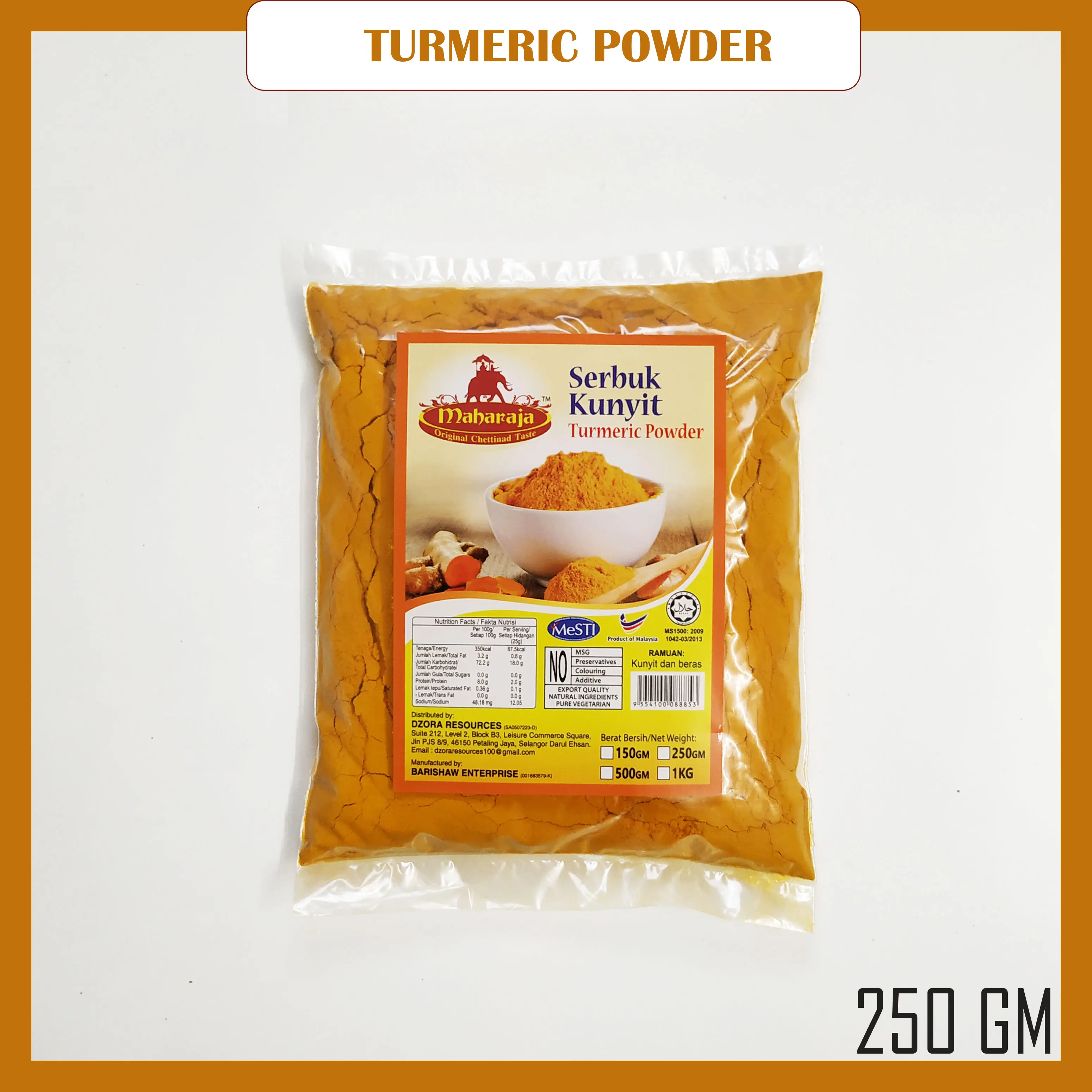 Turmeric Powder 500 GM