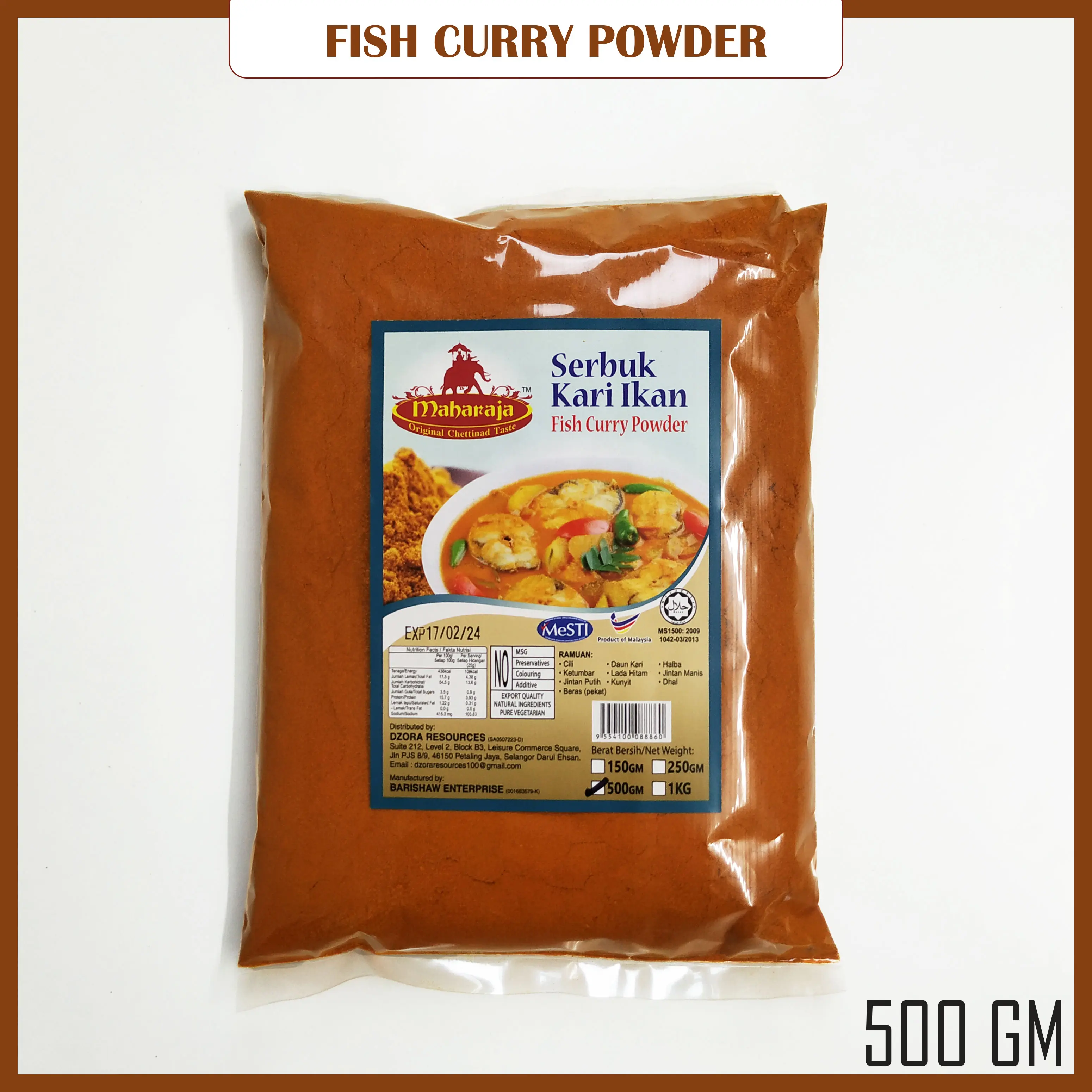 Fish Curry Powder 500 GM